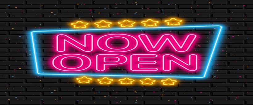 NOW OPEN